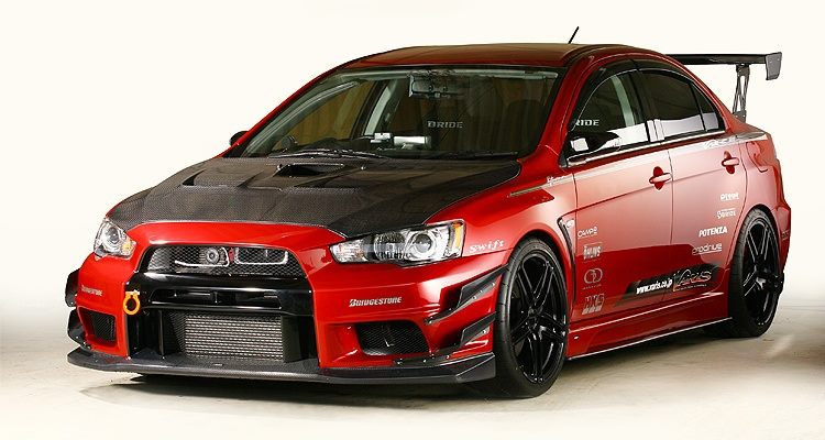 Luxury Sports Varis 09 Style Whole Front For Mitsubishi EVO X -PP