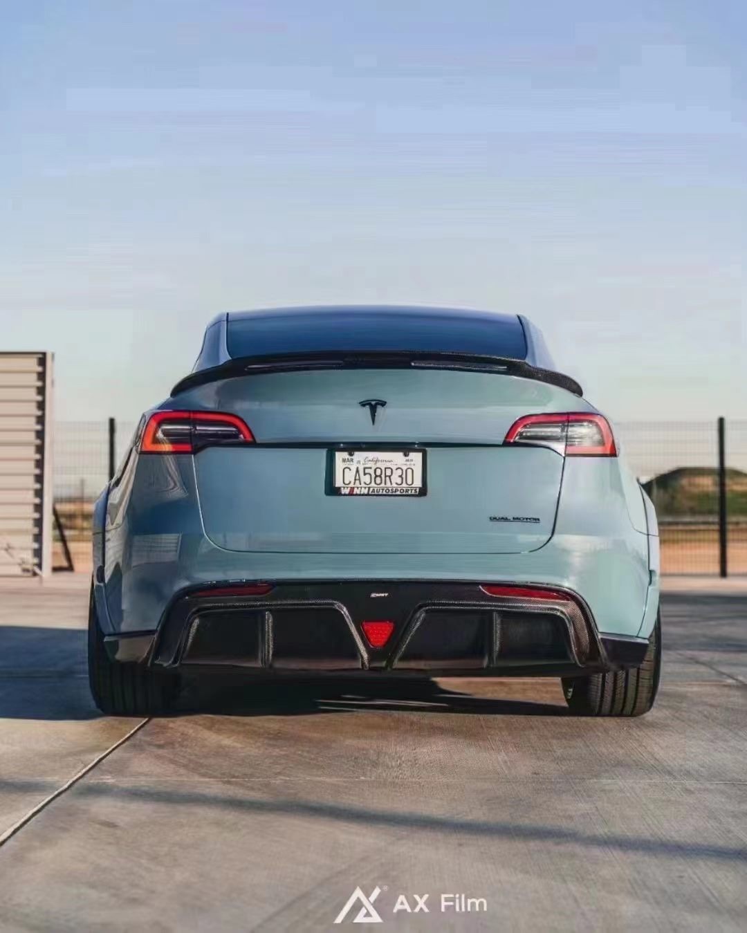 Luxury Sports CMST Carbon Lip For Tesla Model Y -PP