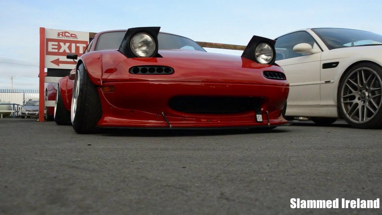 Luxury Sports Rocket Bunny Style Bodykit For Mazda Mx5 NA -PP