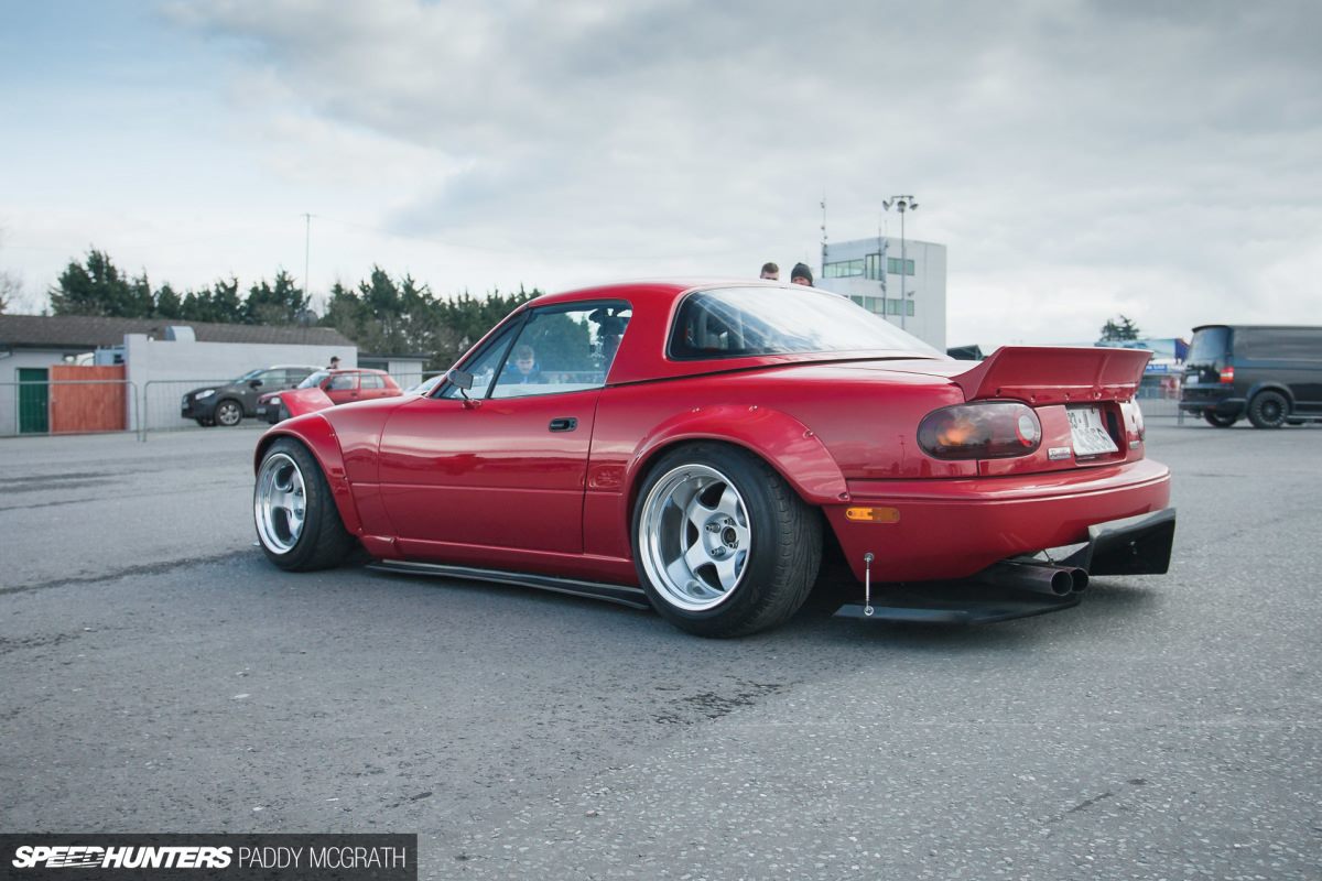 Luxury Sports Rocket Bunny Style Boot Spoiler For Mazda MX5 NA