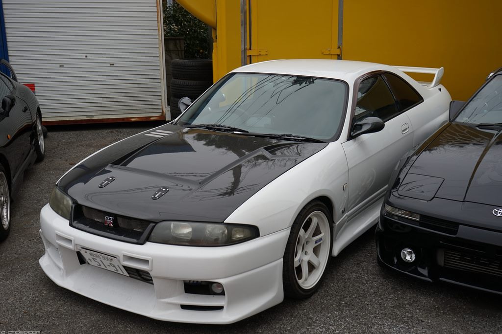 Luxury Sports Top Secret Style Carbon Bonnet For Nissan Skyline R33 GTR -PP