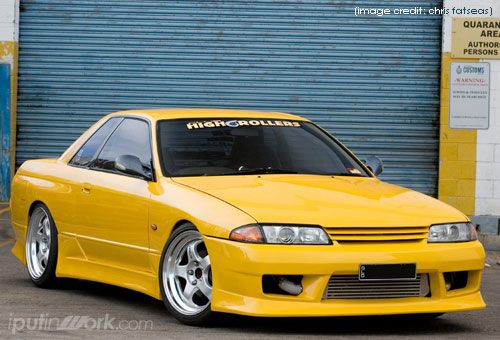 Luxury Sports Vertex Style Front Bumper For Nissan Skyline R32