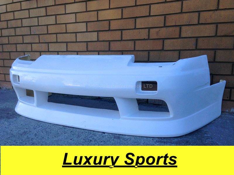 Luxury Sports Vertex Style Front Bumper For Nissan Silvia 180sx