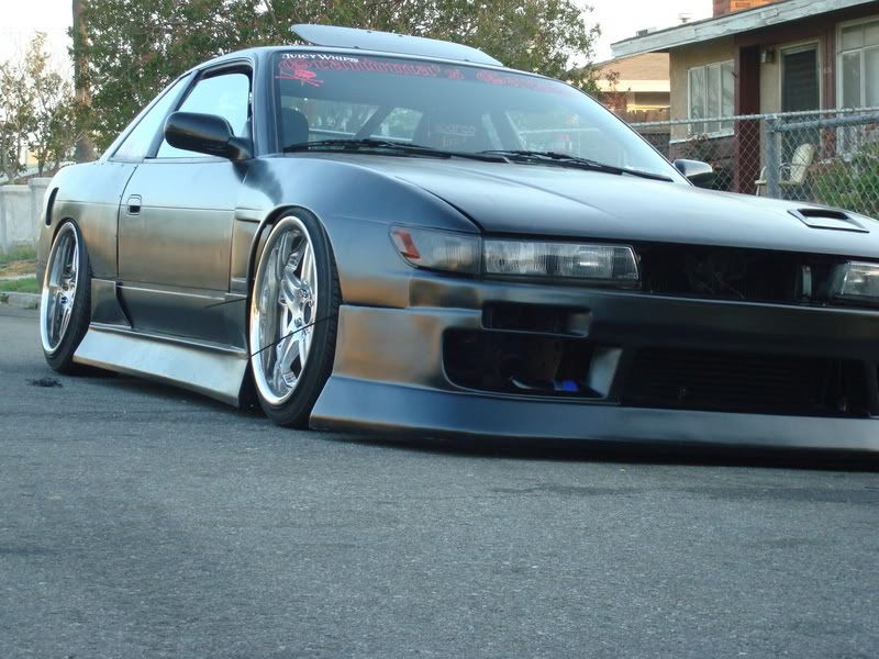 Luxury Sports BN Style Side Skirts For Nissan Silvia S13 180sx