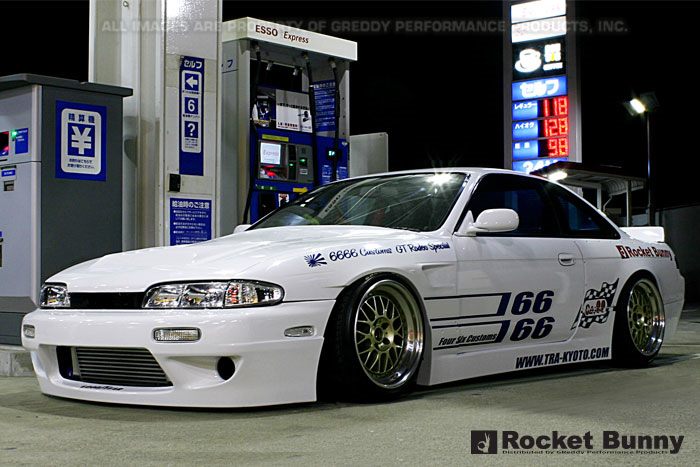 Luxury Sports Rocket Bunny V1 Style Front Fender For Nissan Silvia S14 PFL