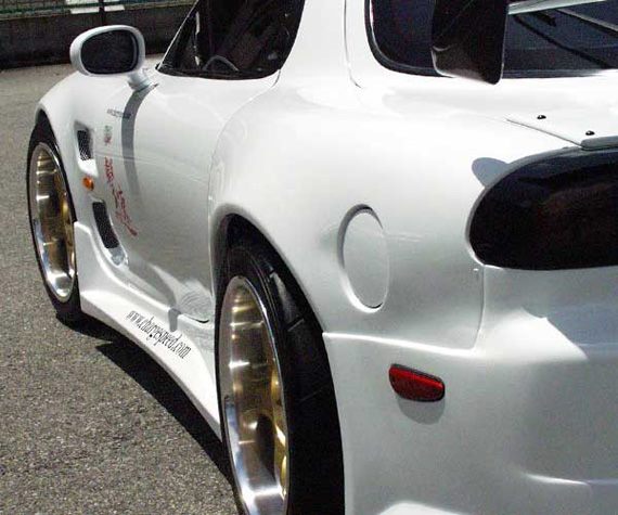 Luxury Sports Final Konnexion Style Rear Fender For Mazda RX7 FD