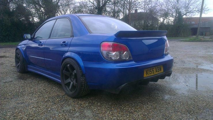 Luxury Sports Boot Spoiler For Subaru Impreza WRX V7-9 Boot Spoiler