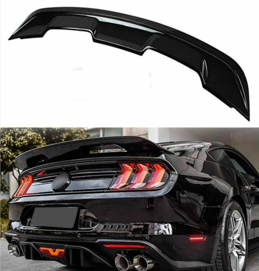 Luxury Sports GT500 Style Boot Spoiler For Ford Mustang 15-22