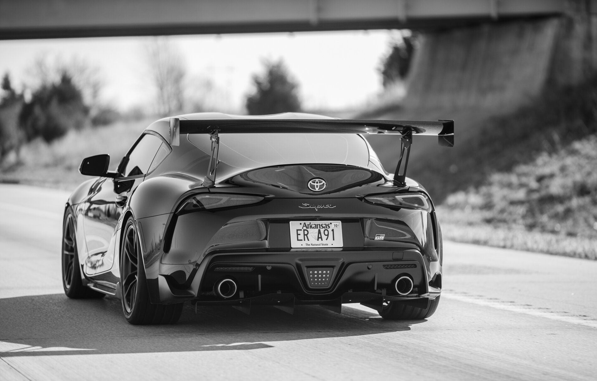 Luxury Sports Verus Engineering UCW Style Rear GT Wing For Toyota Supra A90 -PP