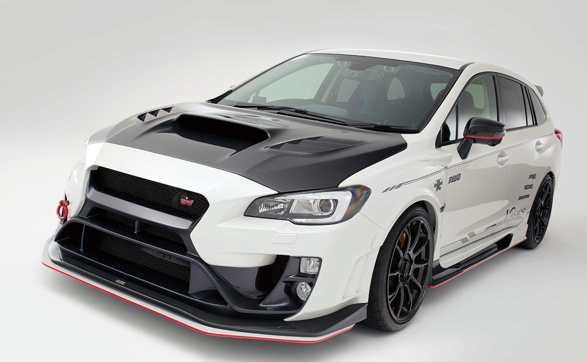 Luxury Sports Varis Arising II Style Bodykit For Subaru Impreza WRX STI VAB -PP