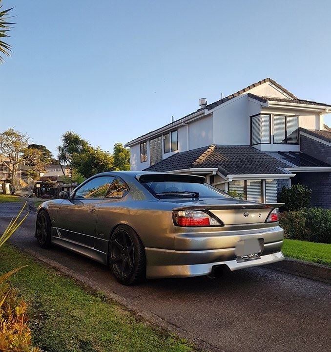 Luxury Sports Dmax Style Roof Spoiler For Nissan Silvia S15