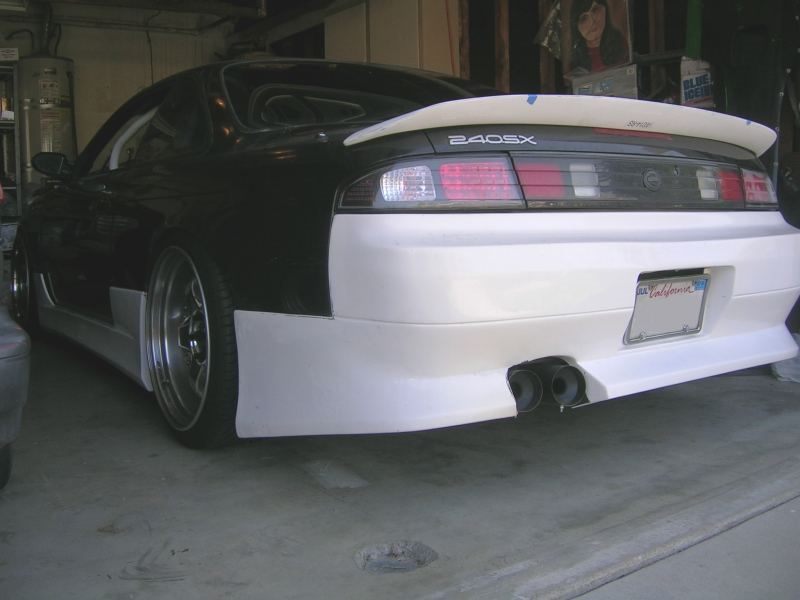 Luxury Sports Supermade Style Boot Spoiler For Nissan Silvia S14