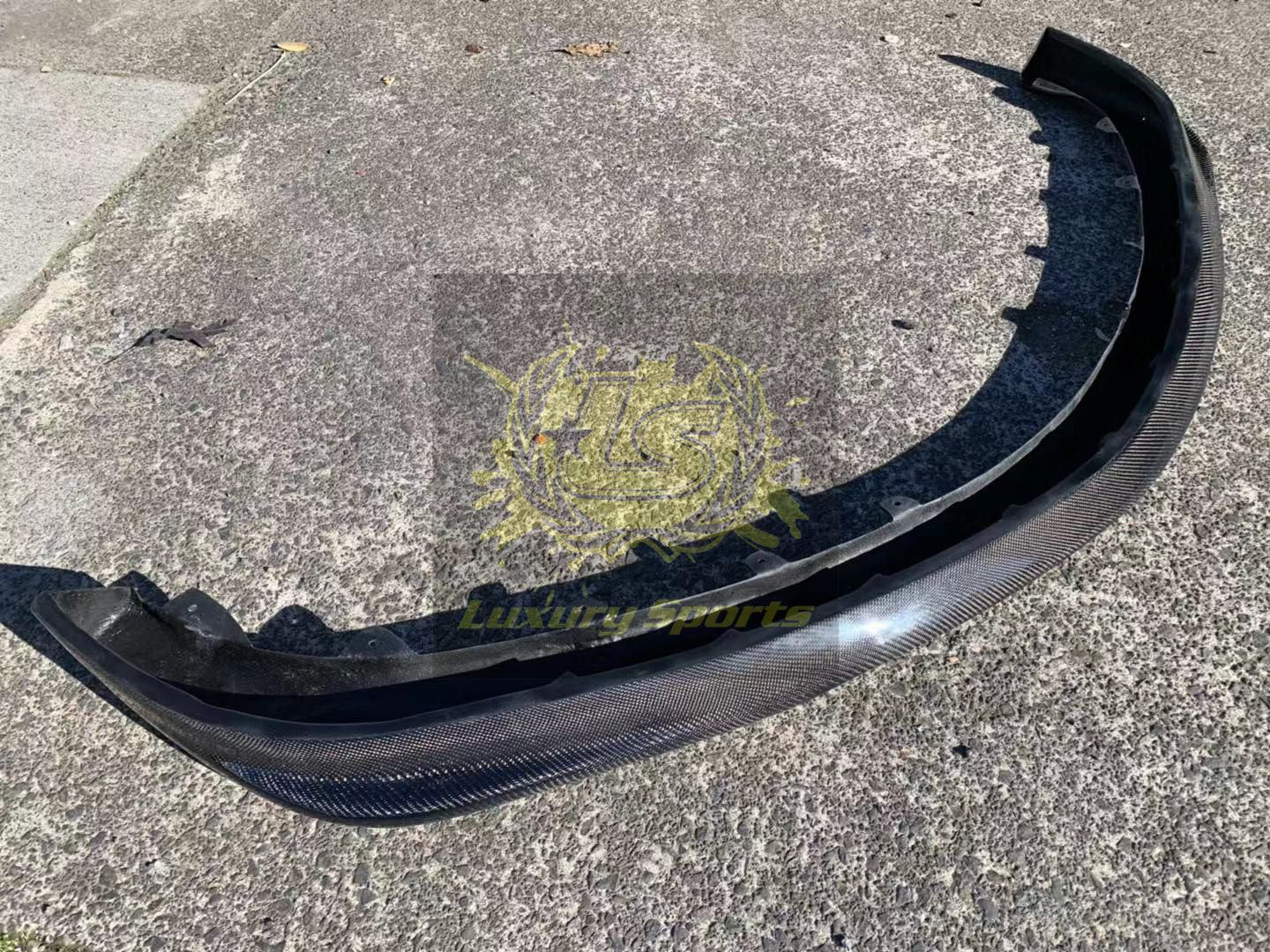 Luxury Sports Do Luck Style Carbon Front Lip For Mitsubishi EVO 8