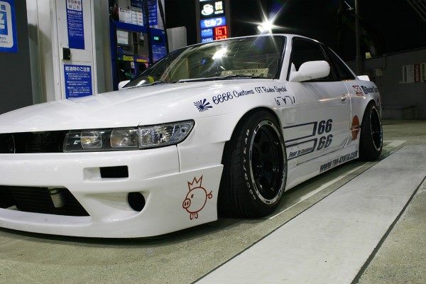 Luxury Sports Rocket Bunny V1 Style Front Fender For Nissan Silvia S13