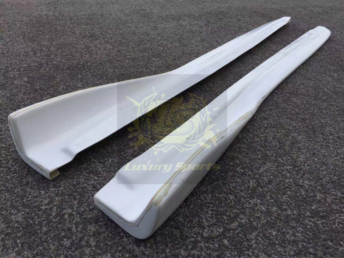 Luxury Sports Damd Style Side Skirts Extension For Subaru Impreza WRX V7-9