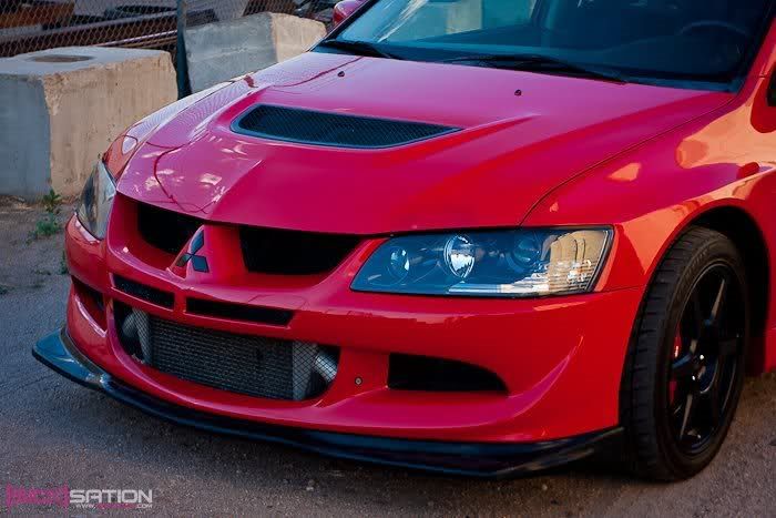 Luxury Sports Varis Style Front Lip For Mitsubishi EVO 8