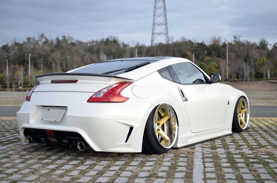 Luxury Sports Websport Style Side Skirts For Nissan 370z