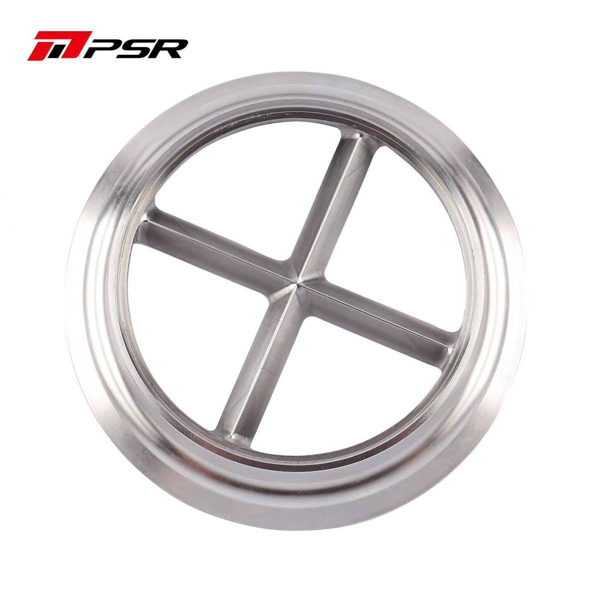 Pulsar PSR 5” to 4” Stainless Steel Cross Guard Flange Clamp Kit for 400 Series Turbos Turbine Housing Outlet (PULSAR-FLC0007)