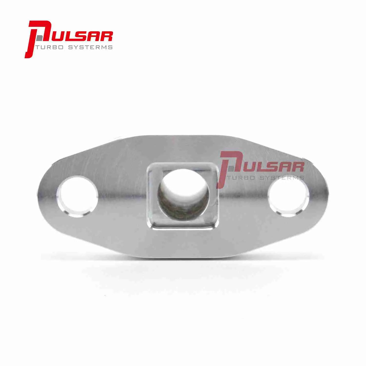 Pulsar '-10AN Extended Oil Drain Flange Kit — Precision T4/T67/T72/T76/T78 (PULSAR-FLC0010)