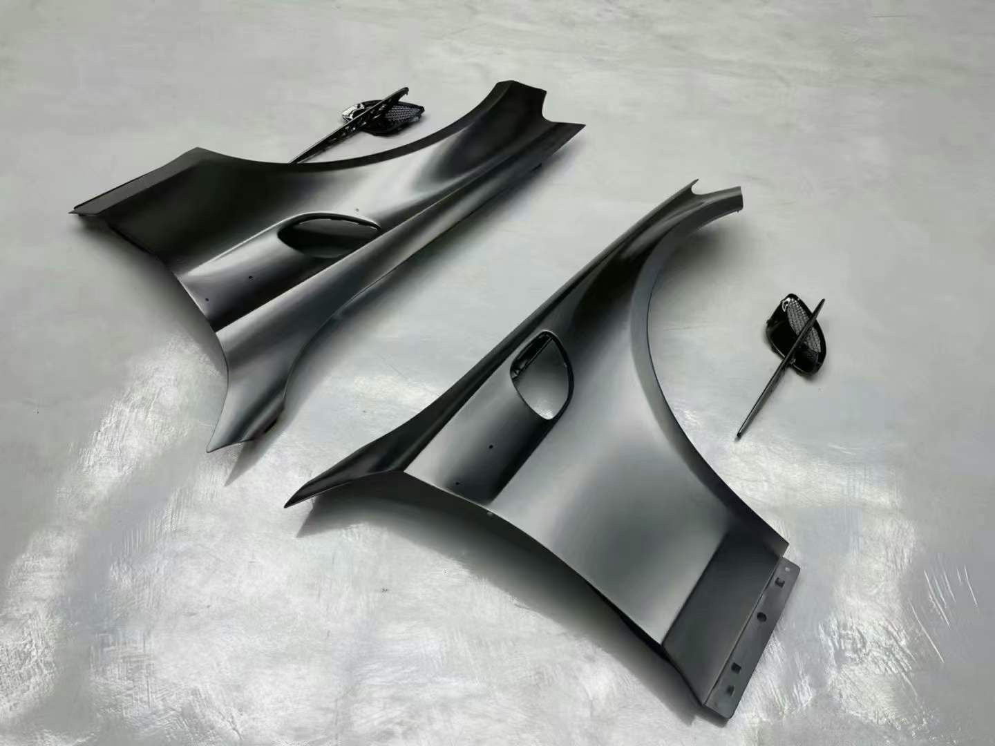 Luxury Sports GTR Style Vented Front Fender Mercedes Benz W205 C Class 15-21 -PP