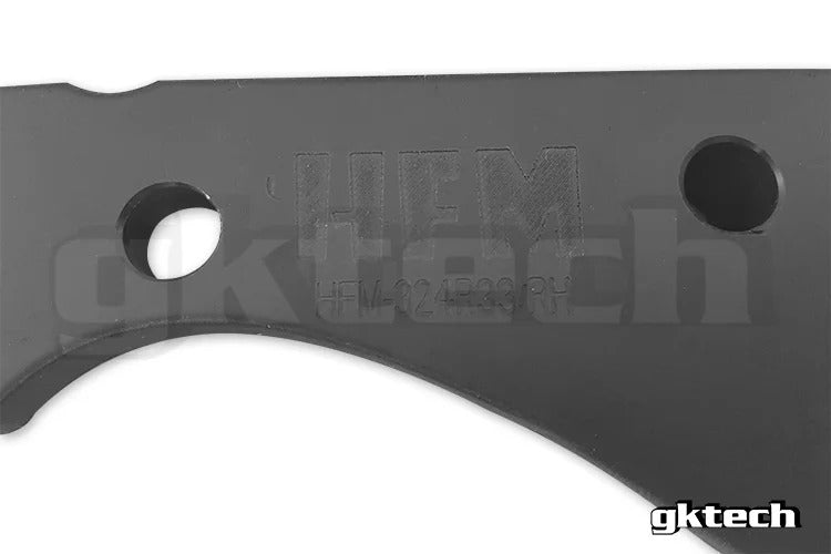 GKTech R33 GTS-T caliper bracket to suit 324mm R33 GT-R rotor (R33X-BRKEBUNDLE)