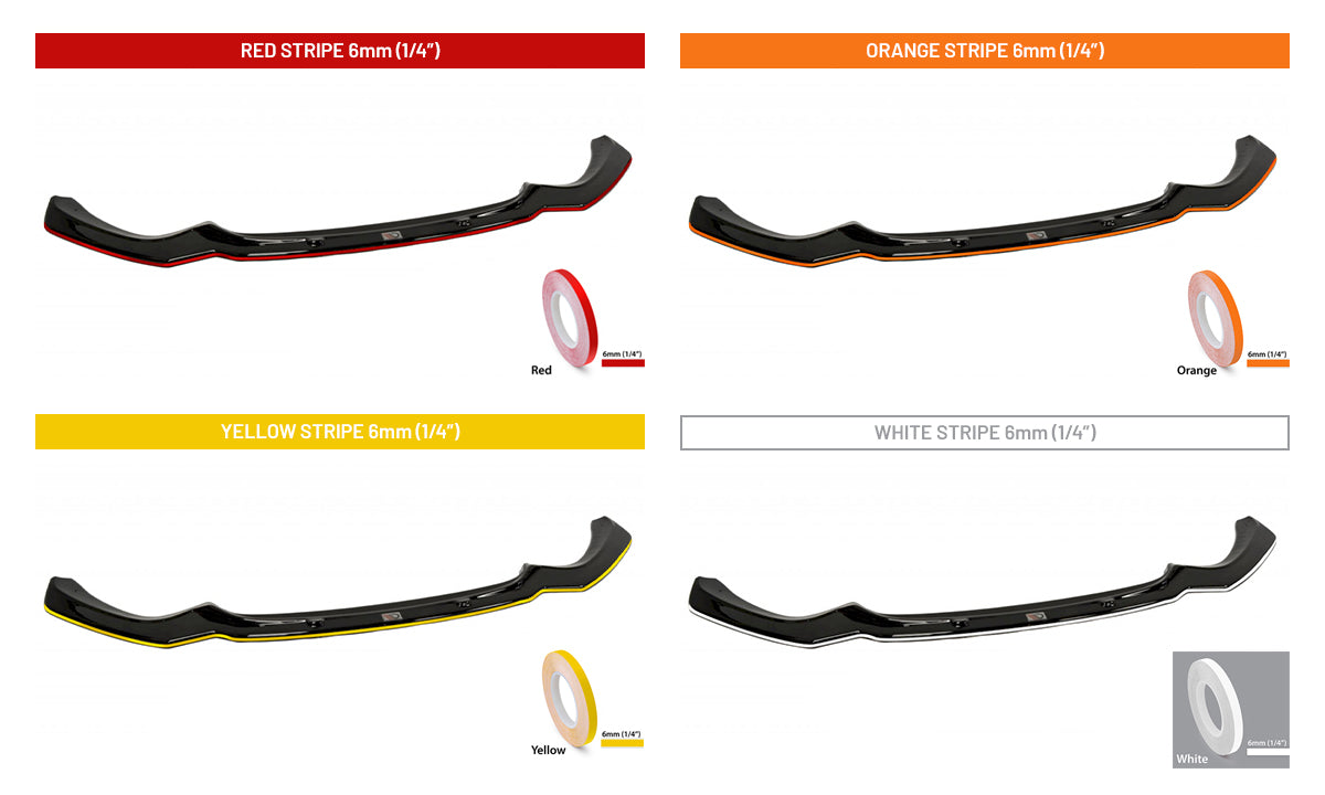 Front Racing Splitter Audi TT MK2 RS Maxton Design