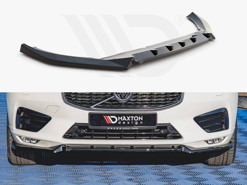 Front Splitter V.2 Volvo XC60 Mk2 R-Design Maxton Design