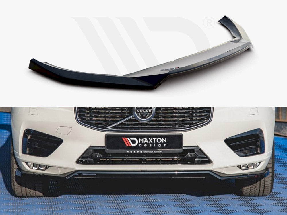 Front Splitter V.1 Volvo XC60 Mk2 R-Design Maxton Design