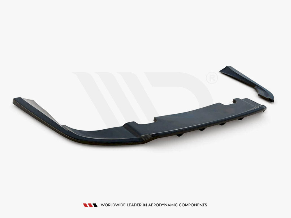 Central Rear Splitter V.1 (Vertical Bars) Volvo V90 Mk2 Maxton Design