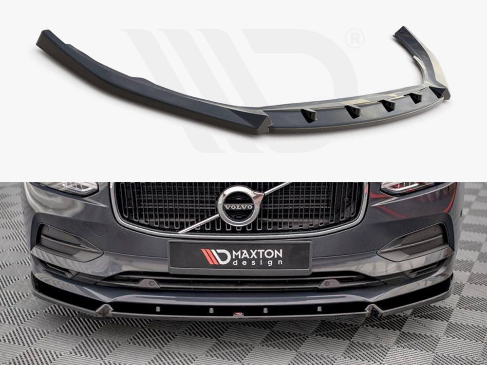 Front Splitter V.2 Volvo V90 MK2 2016-2020 Maxton Design