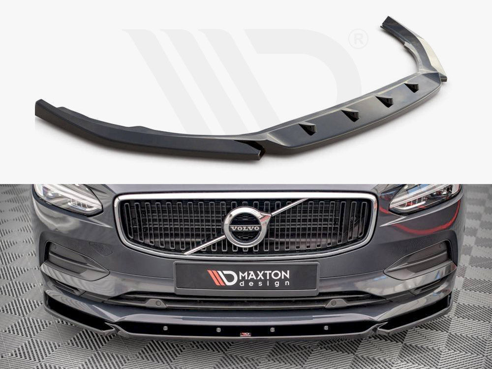 Front Splitter V.1 Volvo V90 MK2 2016-2020 Maxton Design