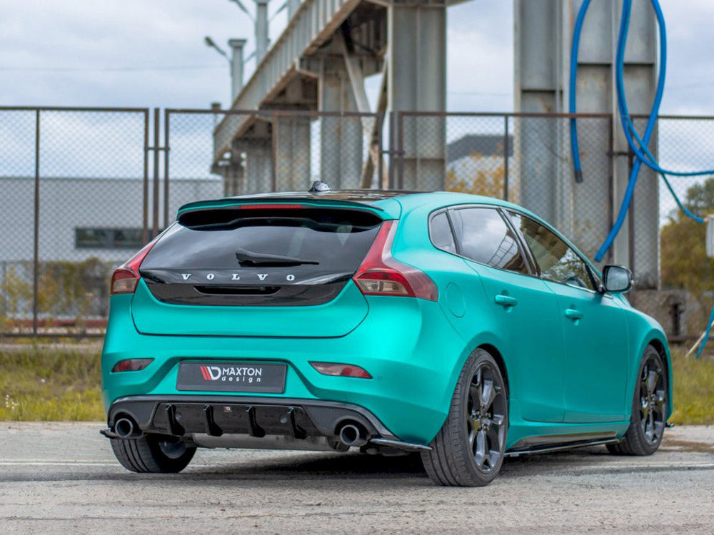 Rear Valance Volvo V40 R-design 2012-19 Maxton Design