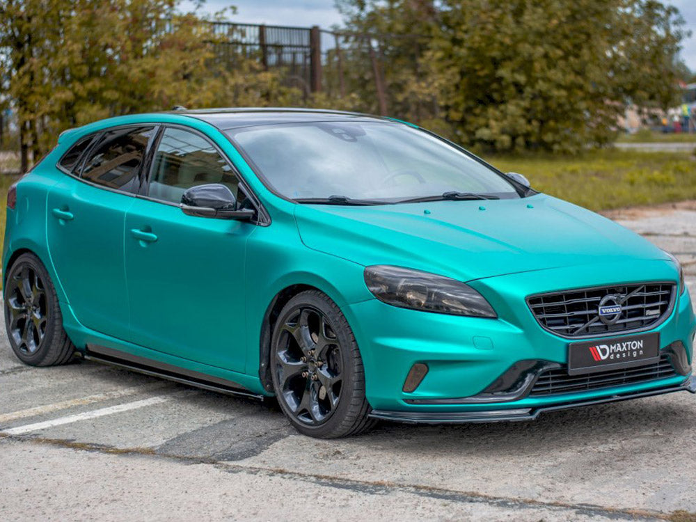 Front Splitter Volvo V40 R-DESIGN 2012-2019 Maxton Design