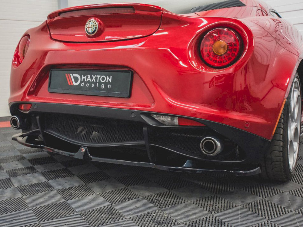 Central Rear Splitter Alfa Romeo 4C 2013-2017 Maxton Design