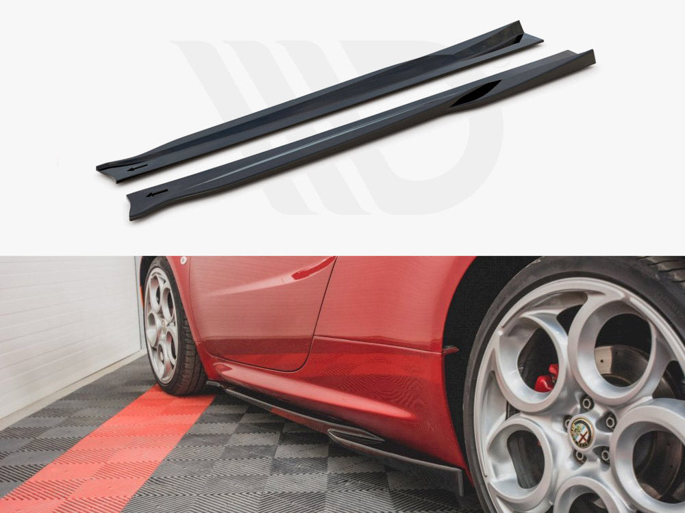 Side Skirts Diffusers Alfa Romeo 4C 2013-2017 Maxton Design