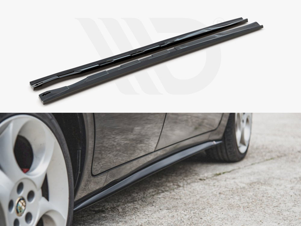 Side Skirts Diffusers Alfa Romeo 156 Facelift 2003-2006 Maxton Design