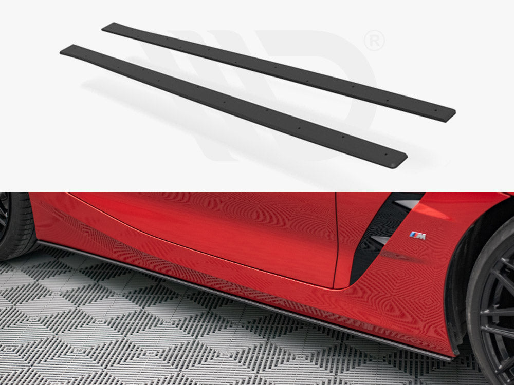 Street PRO Side Skirts Diffusers Bmw Z4 M-pack G29 2018- Maxton Design