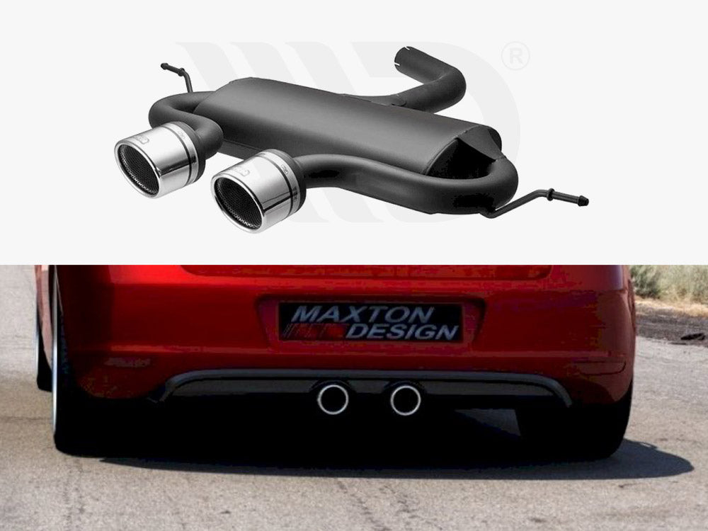 Exhaust Muffler For Volkswagen Golf Mk5 / Golf Mk6 Maxton Design