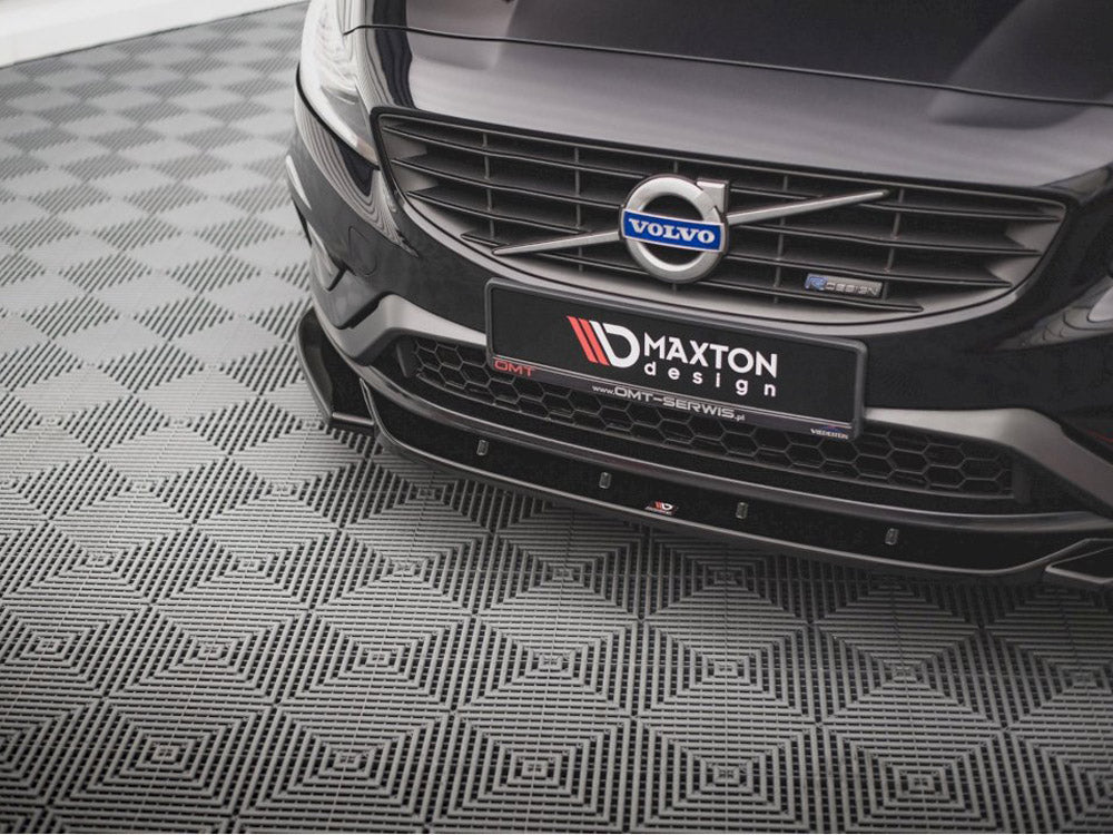 Front Splitter V2 Volvo S60 R-design MK2 2014-2018 Maxton Design