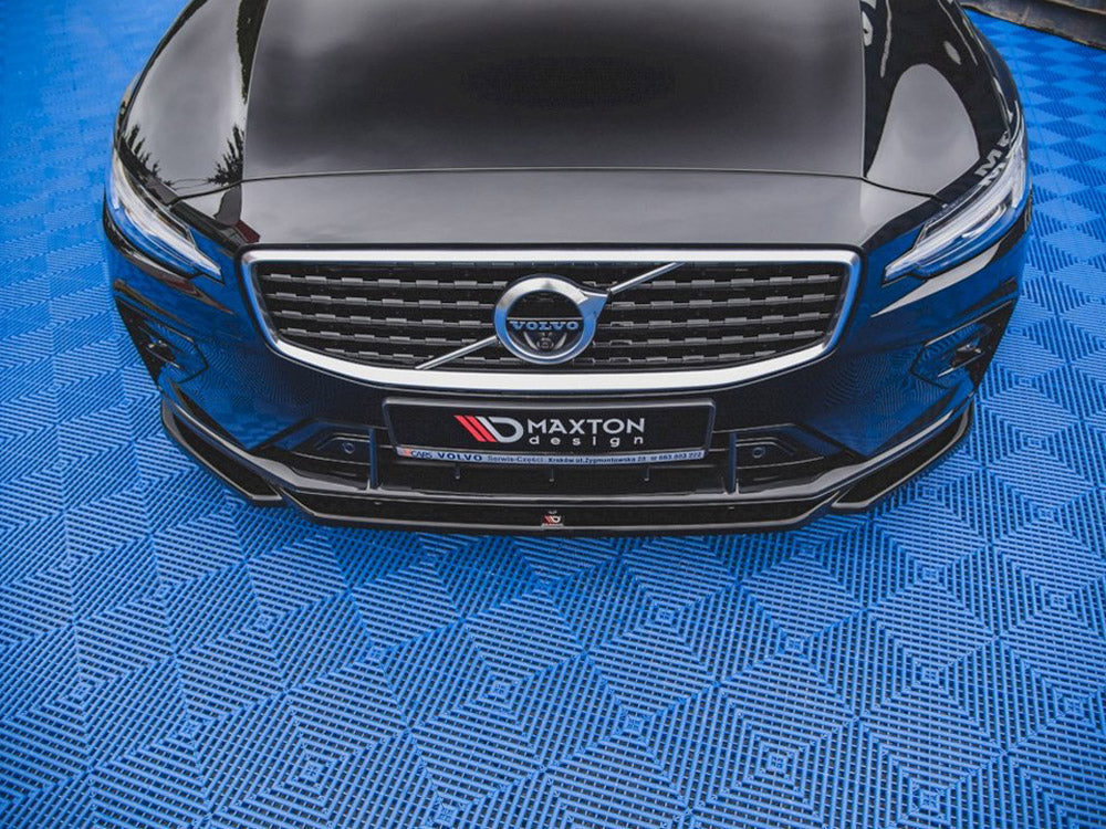 Front Splitter V.2 Volvo S60/V60 R-design MK3 2018- Maxton Design