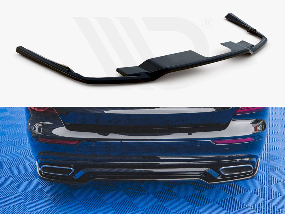 Central Rear Splitter Volvo S60/V60 R-design MK3 2018- Maxton Design