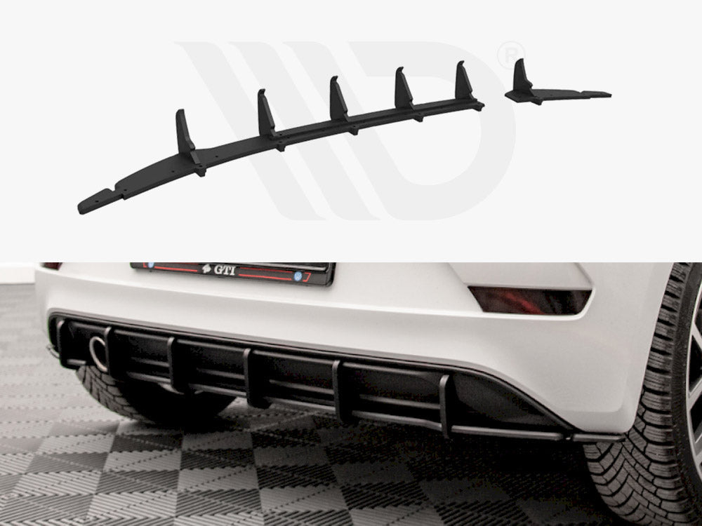 Racing Durability Rear Diffuser VW UP GTI 2018- Maxton Design