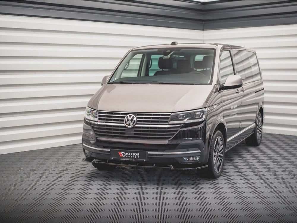 Front Splitter V1 VW T6 Facelift 2019- Maxton Design