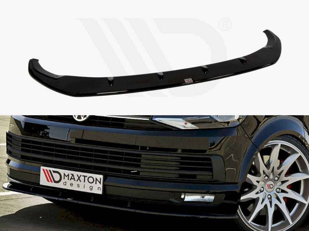 Front Splitter V.1 VW T6 2015-19 Maxton Design