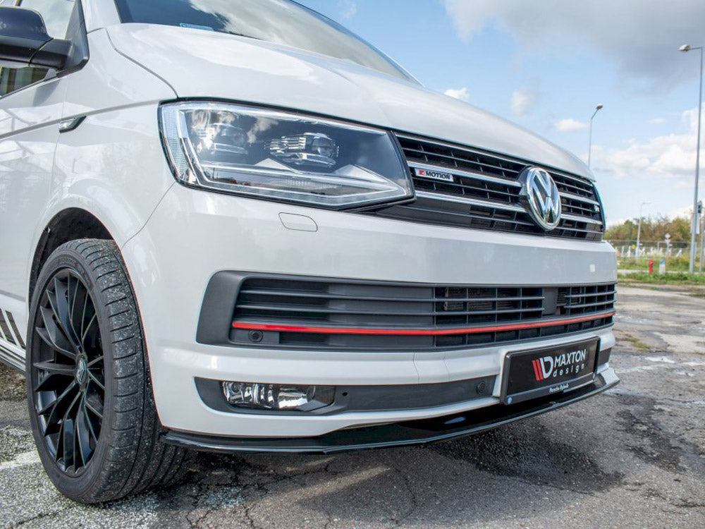 Front Splitter V.2 VW T6 2015-2019 Maxton Design