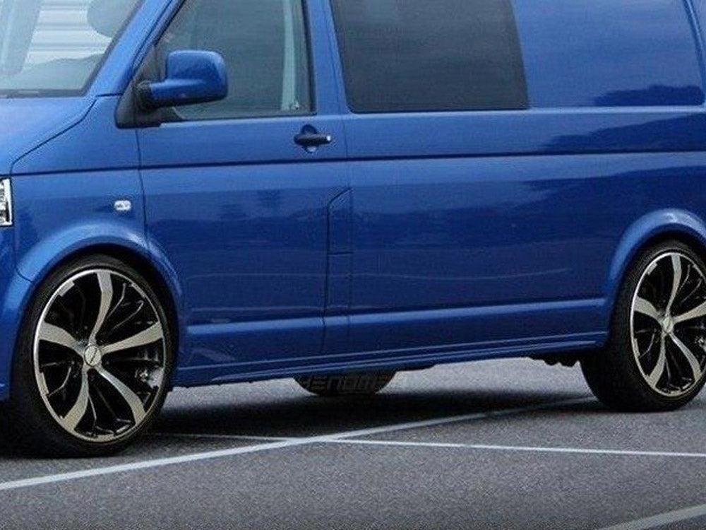 Side Skirts VW T5 &lt; Revolution &gt; TUV Teilgutachten Maxton Design