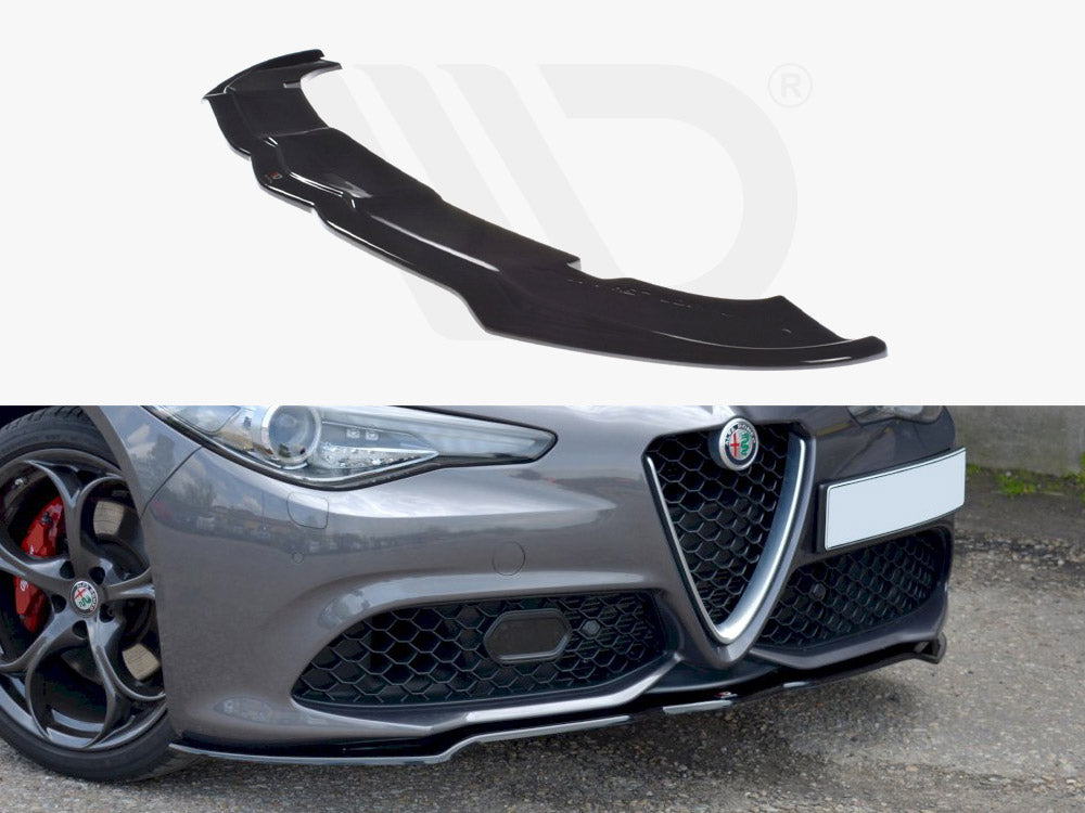 Front Splitter V.1 Alfa Romeo Giulia Veloce 2015-2019 Maxton Design