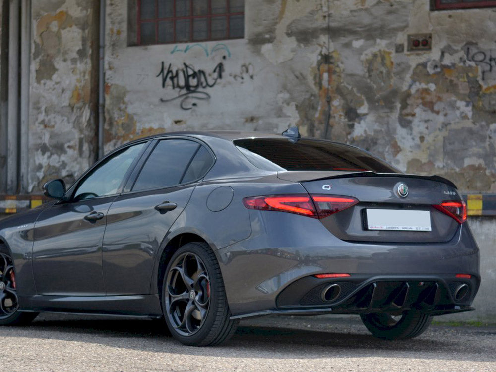 Rear Side Splitters Alfa Romeo Giulia Veloce 2015-2019 Maxton Design