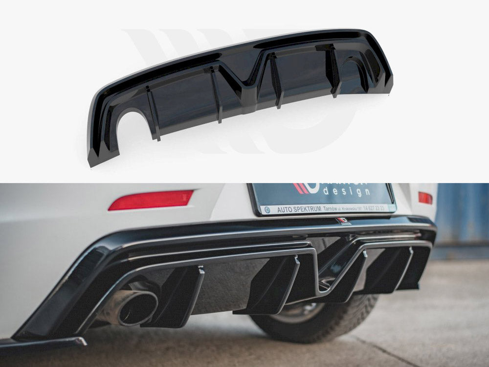 Rear Valance Alfa Romeo Giulietta Facelift (Single Exhaust Version) Maxton Design