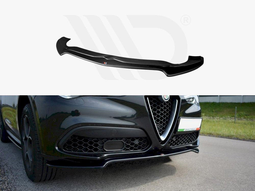 Front Splitter V.1 Alfa Romeo Stelvio 2016-2020 Maxton Design